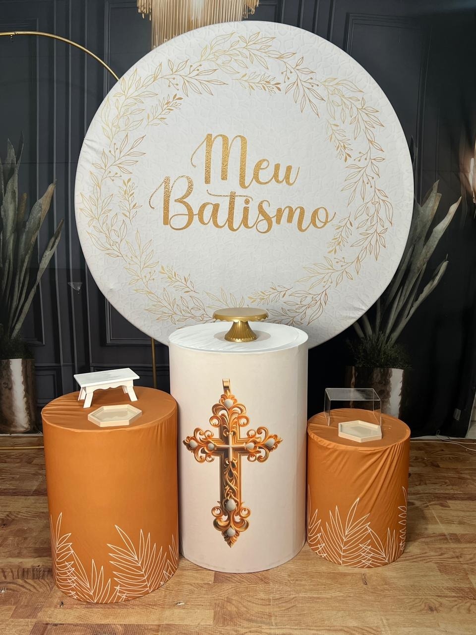 Kit Meu Batizado Dourado - AZ PEGUE E MONTE