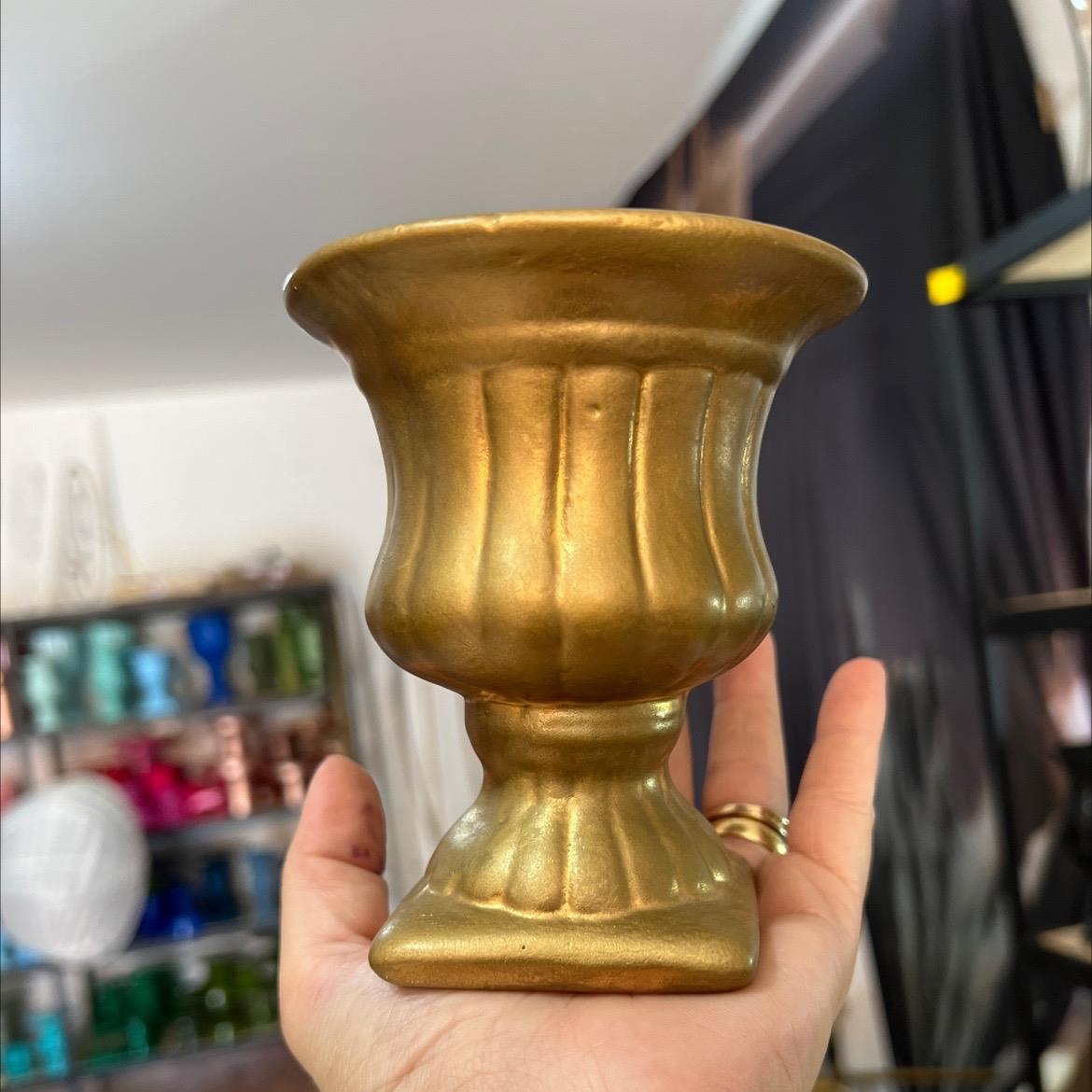 Vaso Mini-  Dourado - AZ PEGUE E MONTE