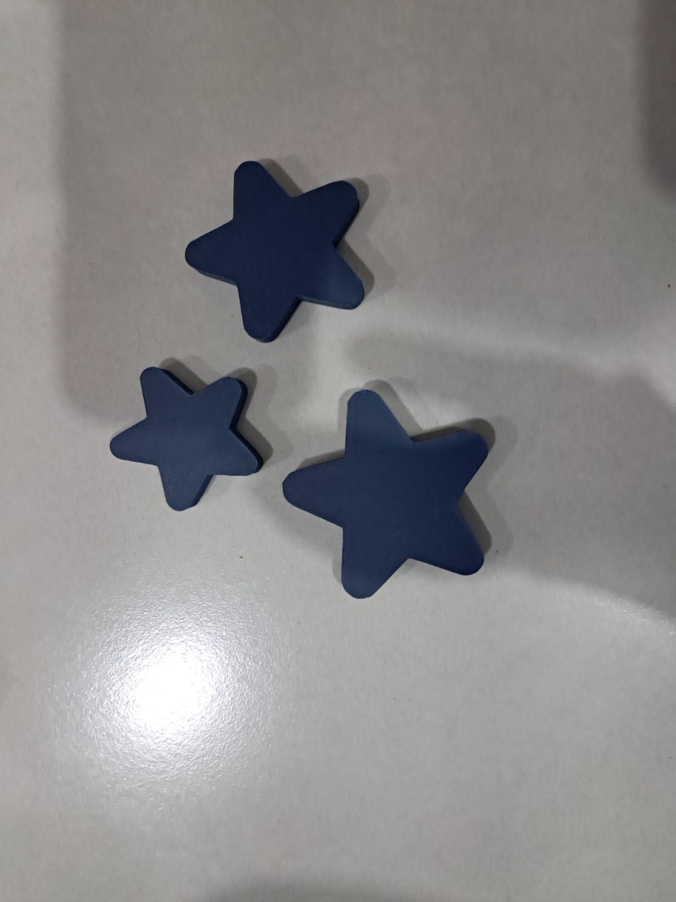 Estrela 3D Azul - AZ PEGUE E MONTE