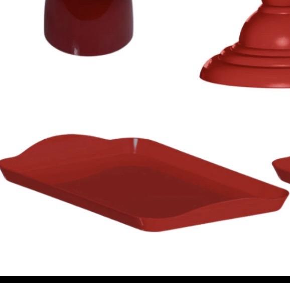 Porta Doce- Vermelho - AZ PEGUE E MONTE