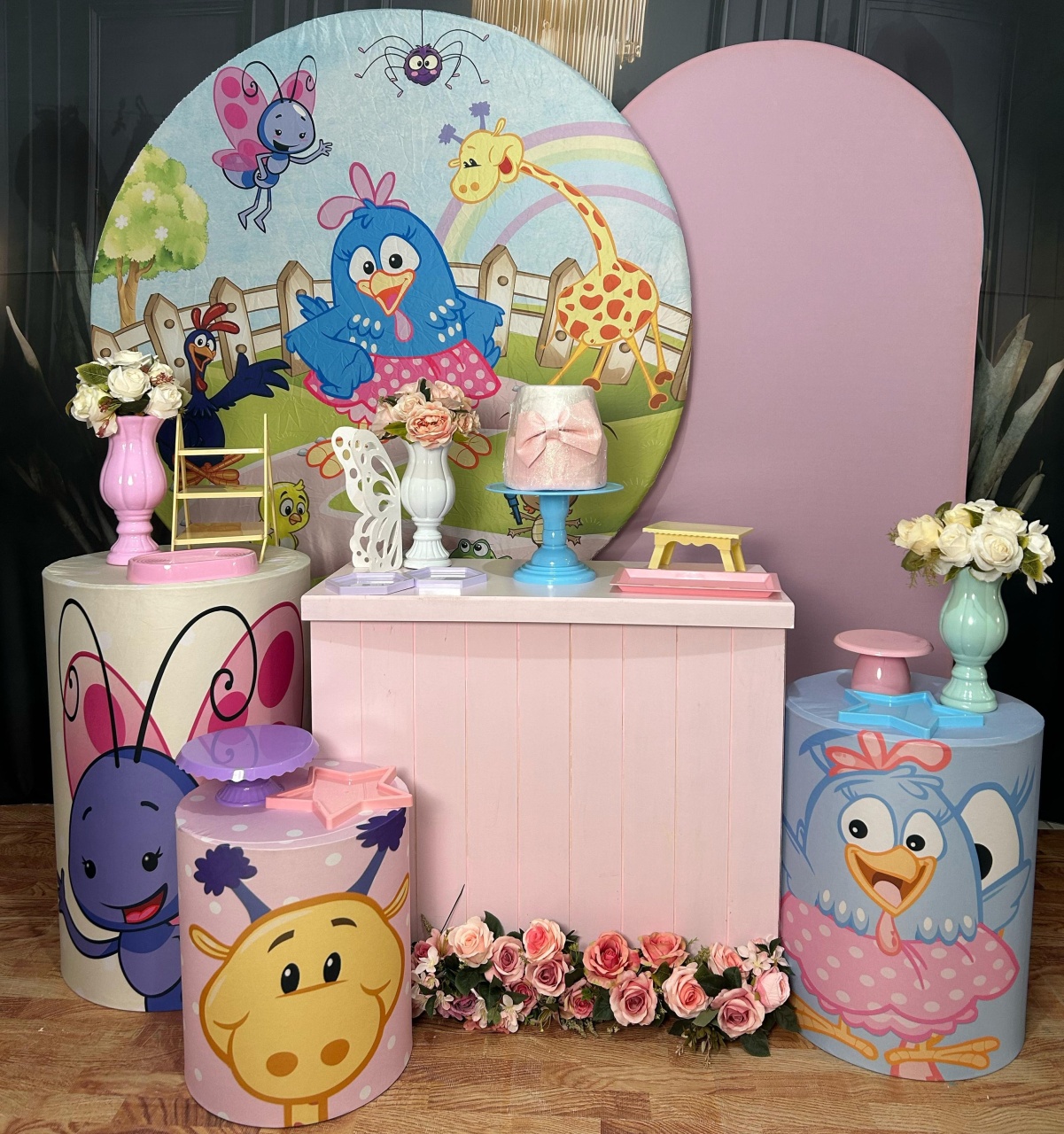 Galinha Pintadinha- Personalizada - AZ PEGUE E MONTE