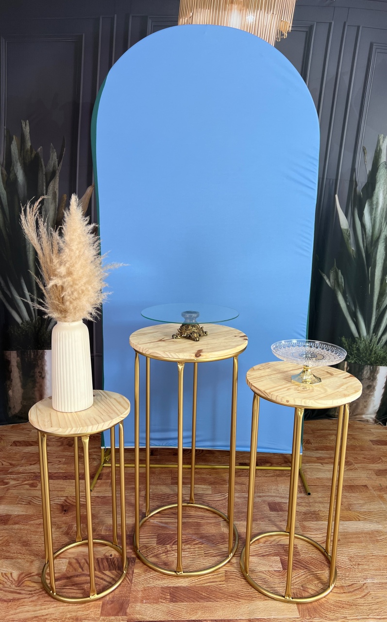 Romano Azul Claro Com Mesa  - AZ PEGUE E MONTE