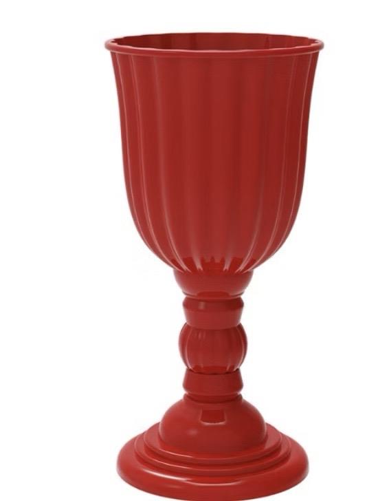 Vaso Confeita-  Vermelho - AZ PEGUE E MONTE