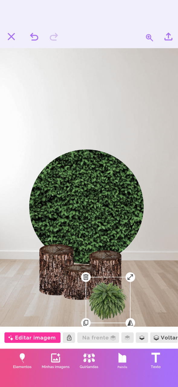 Kit Folhas Verde - FLOCO DE NEVE PEGUE MONTE 