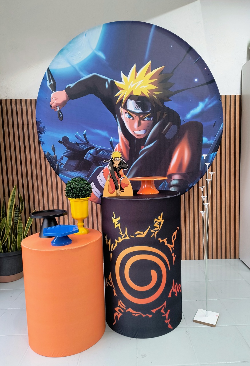 Kit Bronze Naruto - Lilas Decor Locações e Festas