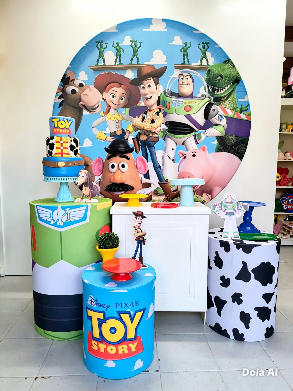 Kit Ouro Toy Store - Lilas Decor Locações e Festas