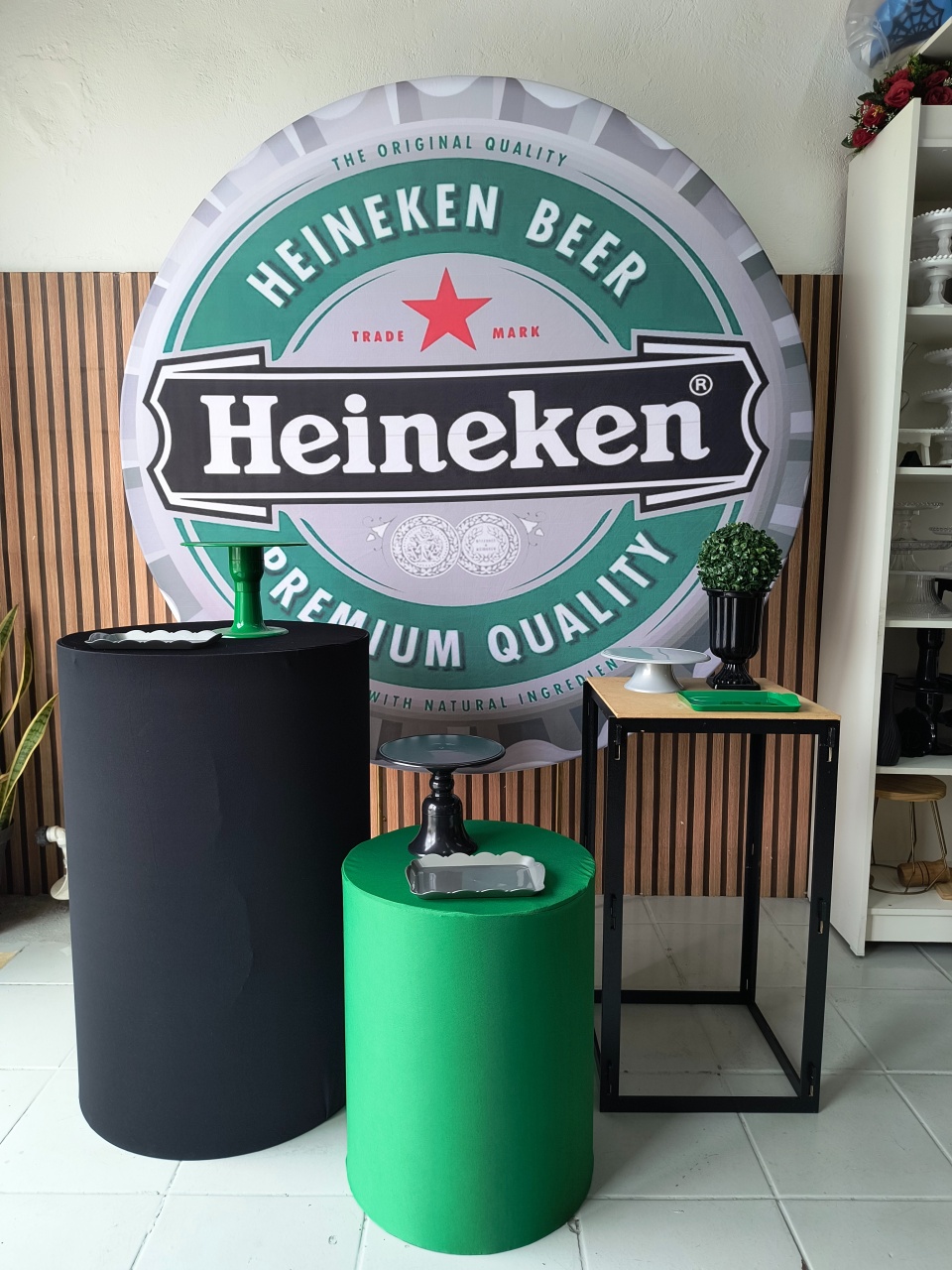 Kit Prata Heineken - Lilas Decor Locações e Festas