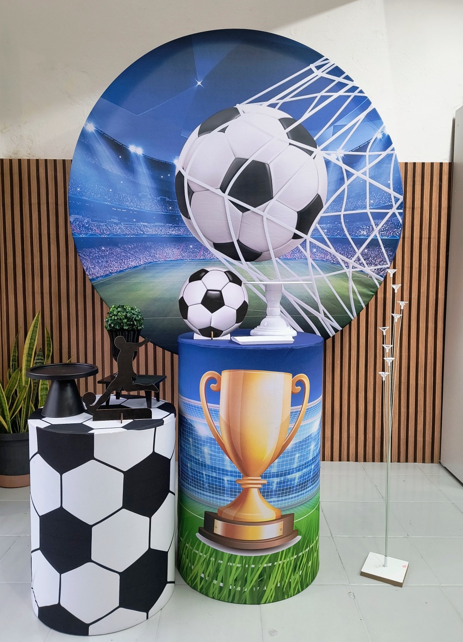 Kit Bronze Futebol - Lilas Decor Locações e Festas