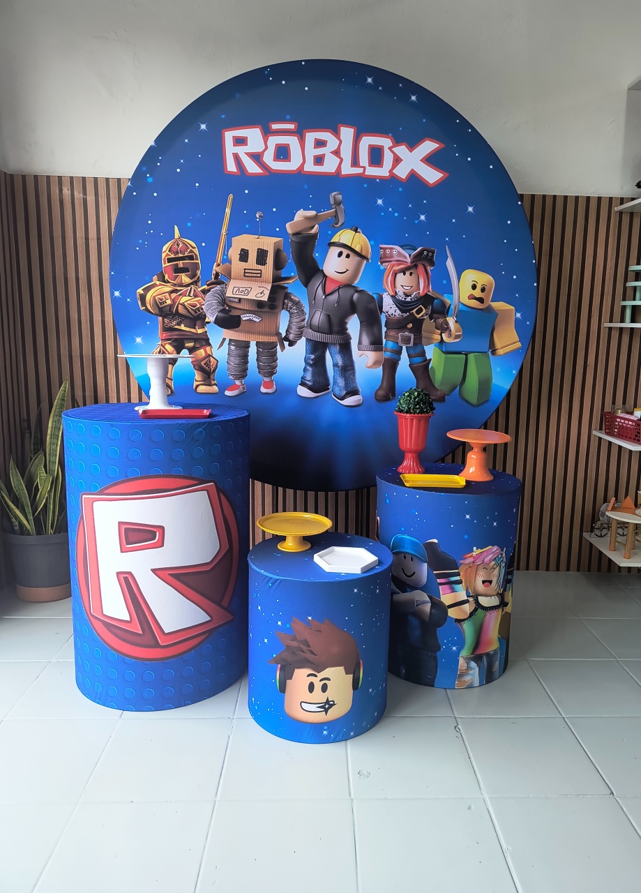 Kit Prata  Roblox - Lilas Decor Locações e Festas