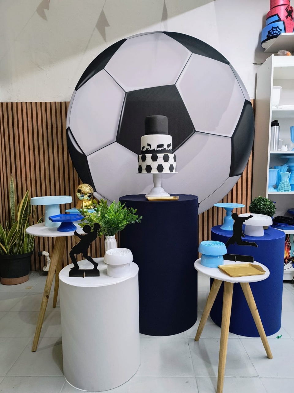 Kit Ouro Futebol - Lilas Decor Locações e Festas