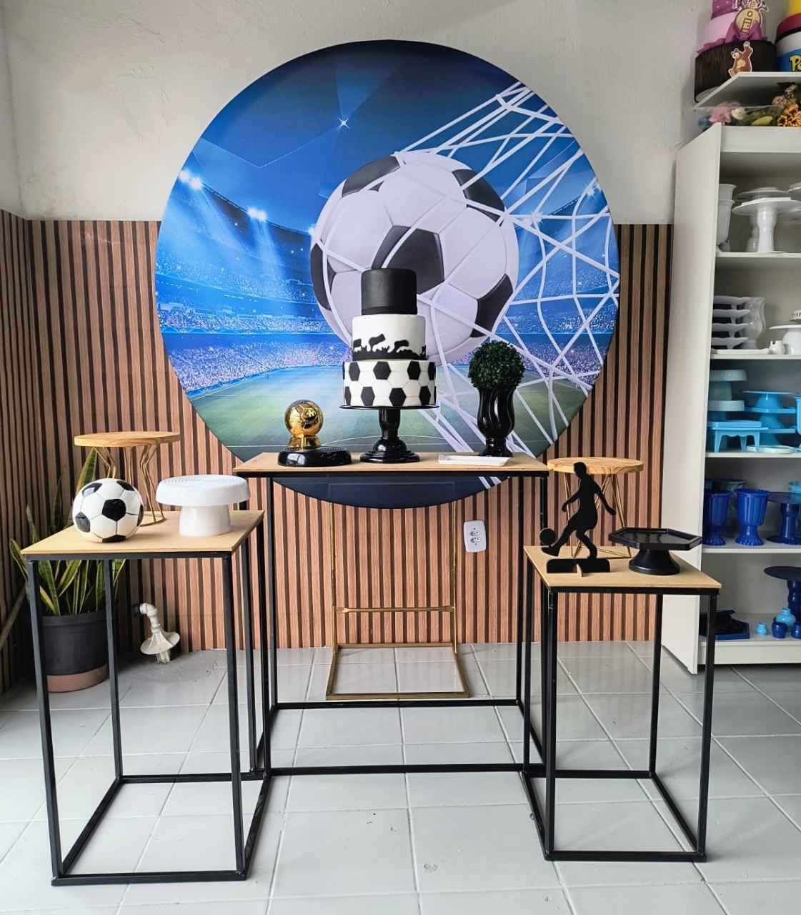 Kit Ouro Futebol - Lilas Decor Locações e Festas