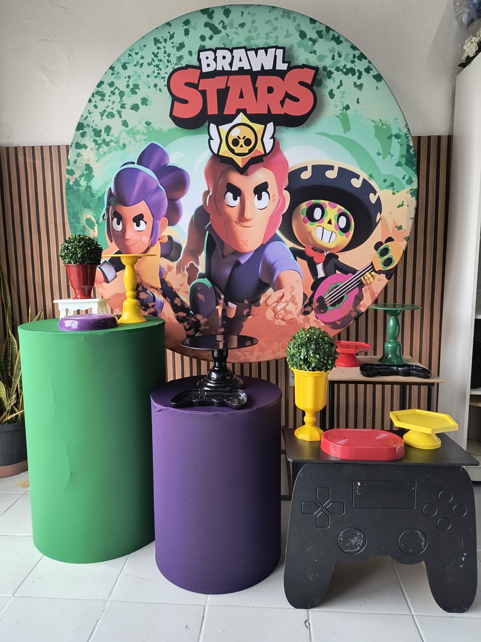Kit Ouro Brawl Stars - Lilas Decor Locações e Festas