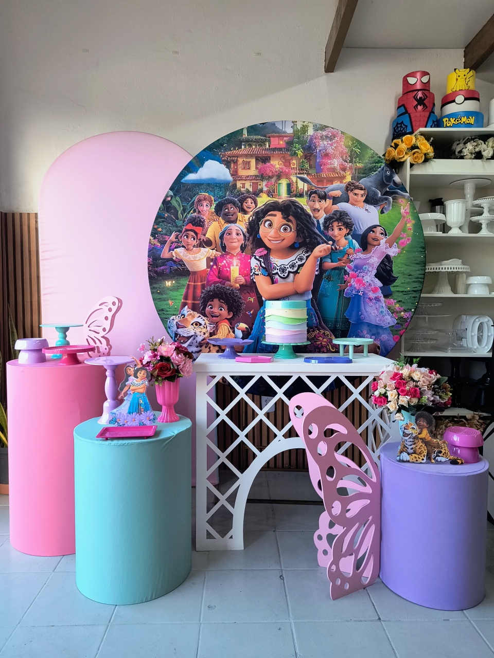 Kit Composição Encanto - Lilas Decor Locações e Festas