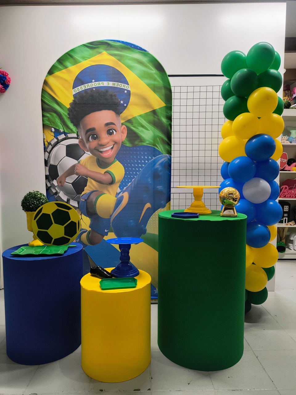 Kit Composição Copa ( Vini Jr ) - Lilas Decor Locações e Festas