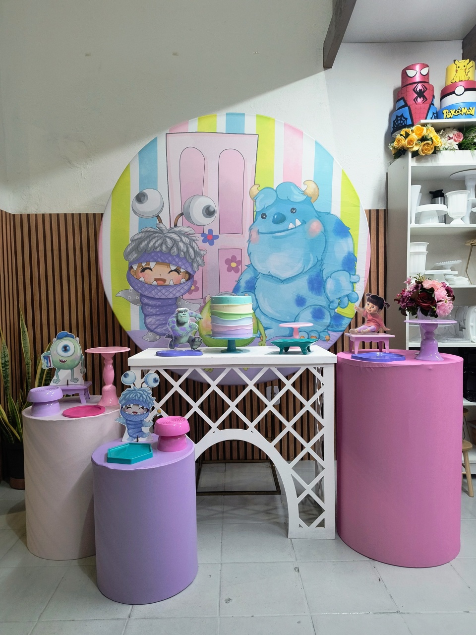 Kit Ouro Monstros S A Boo - Lilas Decor Locações e Festas