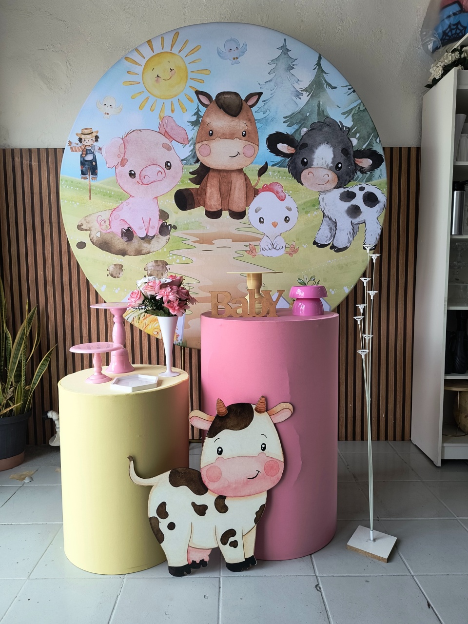 Kit Bronze Rosa - Lilas Decor Locações e Festas