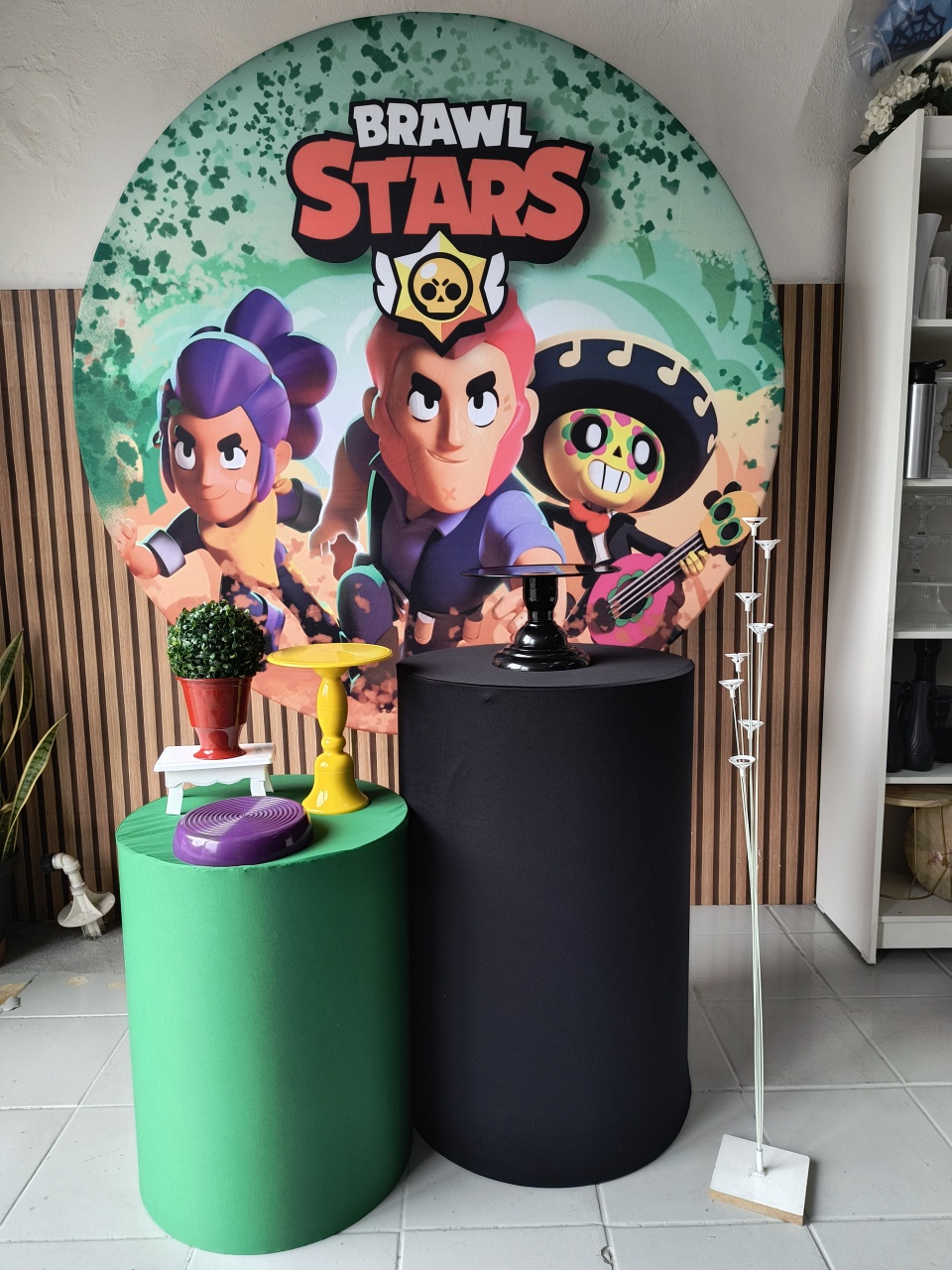 Kit Bronze Brawl Stars - Lilas Decor Locações e Festas