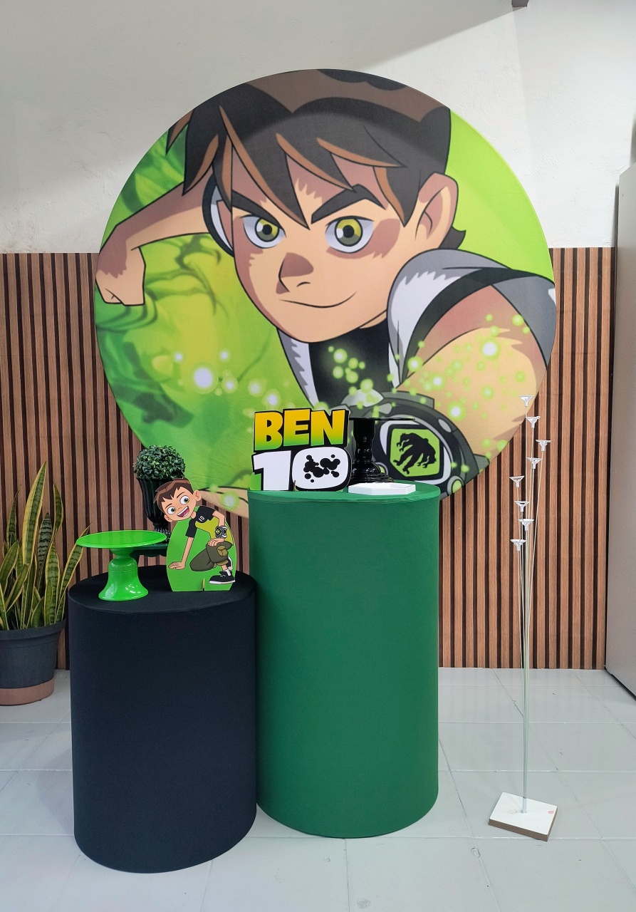  Kit Bronze Ben 10 - Lilas Decor Locações e Festas