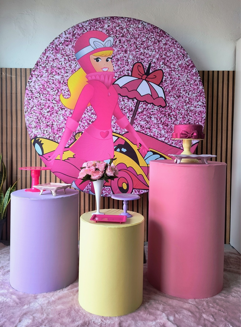 Kit Prata Penélope Charmosa - Lilas Decor Locações e Festas