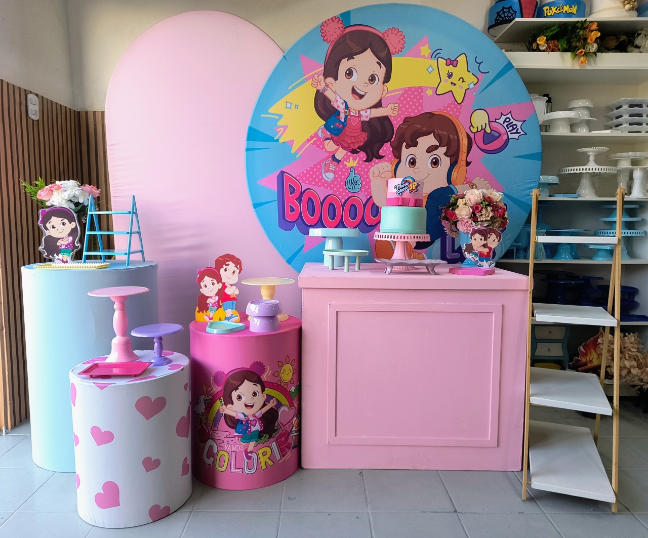 Kit Composição Maria Clara E Jp - Lilas Decor Locações e Festas