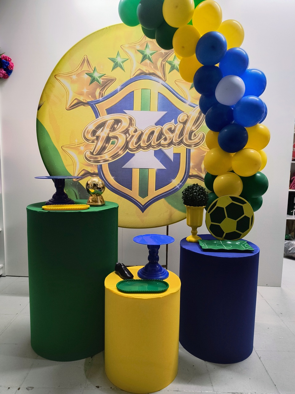 Kit Prata Brasil - Lilas Decor Locações e Festas