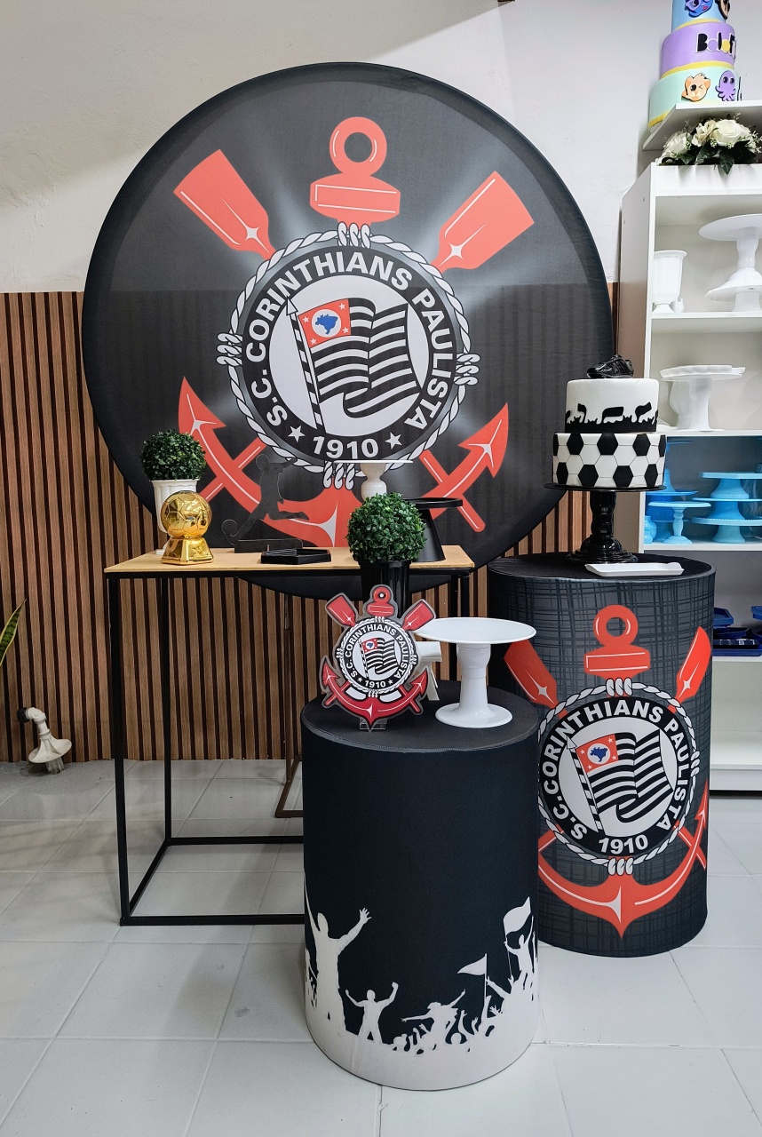 Kit Ouro Corinthians  - Lilas Decor Locações e Festas
