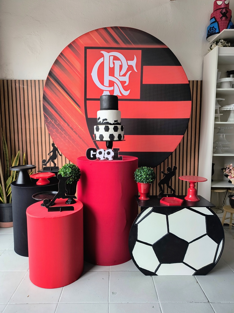 Kit Ouro Flamengo  - Lilas Decor Locações e Festas