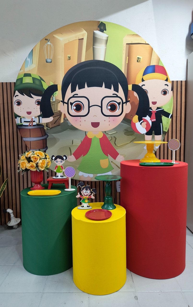 Kit Prata Chaves ( Chiquinha ) - Lilas Decor Locações e Festas