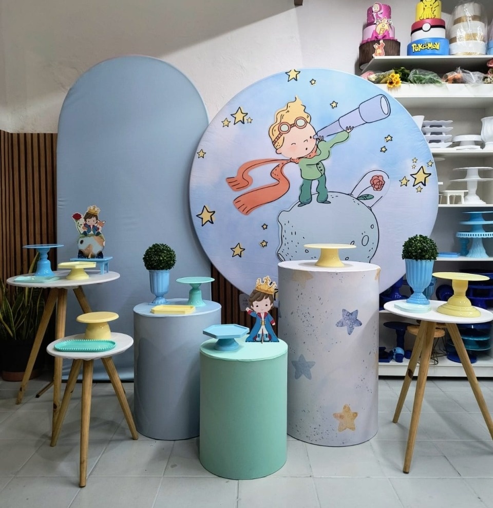 Kit Composição Pequeno Principe  - Lilas Decor Locações e Festas