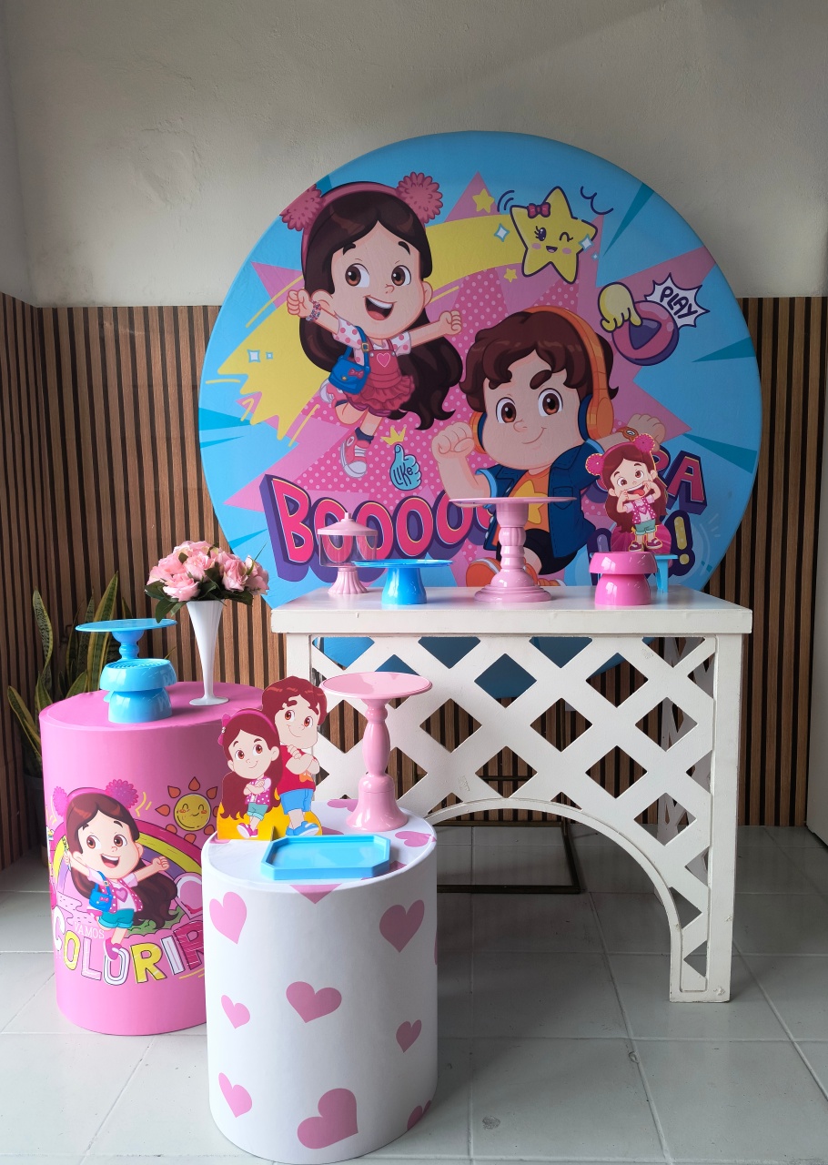 Kit Ouro Maria Clara E Jp - Lilas Decor Locações e Festas