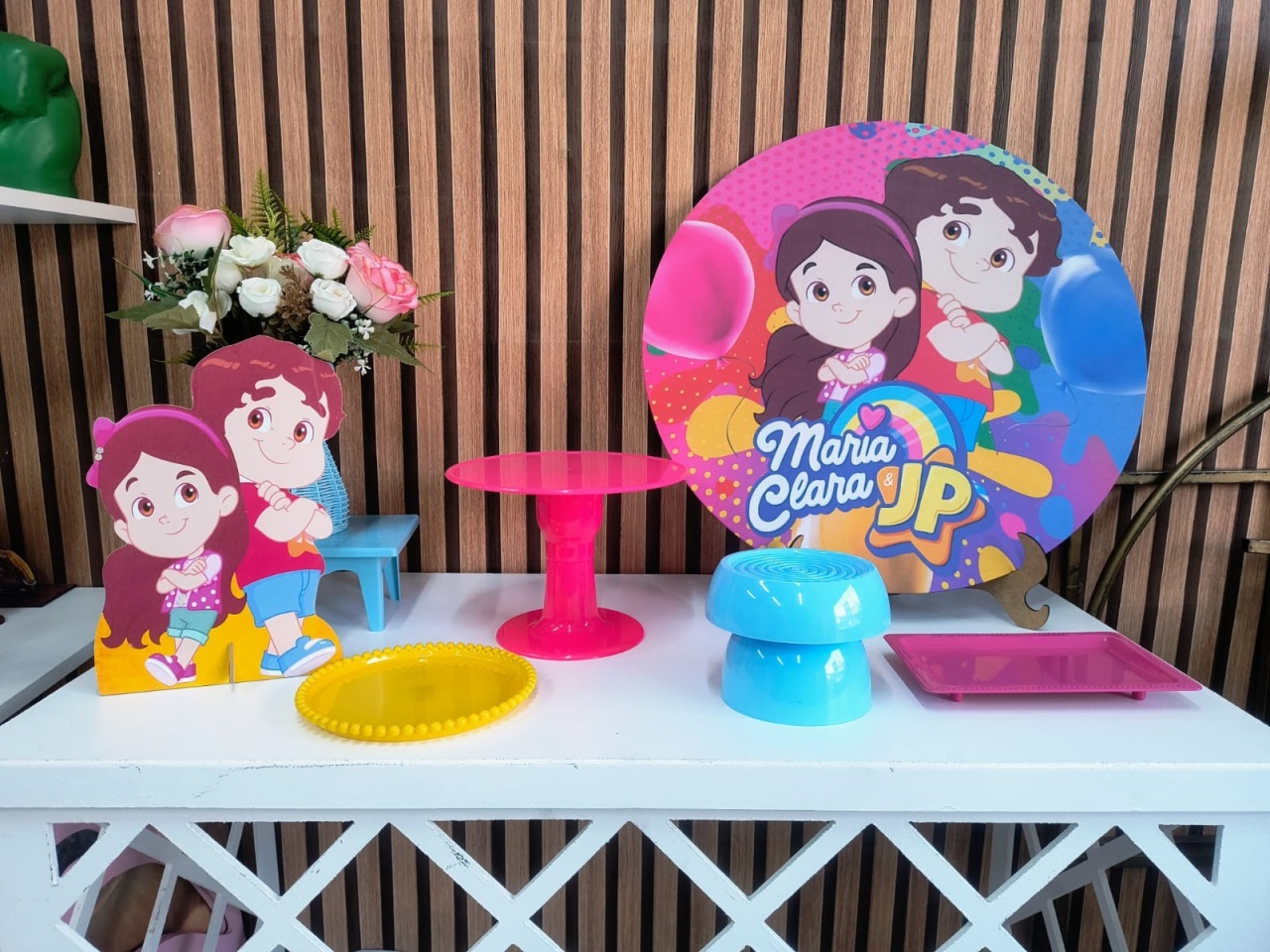 Festa Na Mesa Maria Clara E Jp - Lilas Decor Locações e Festas