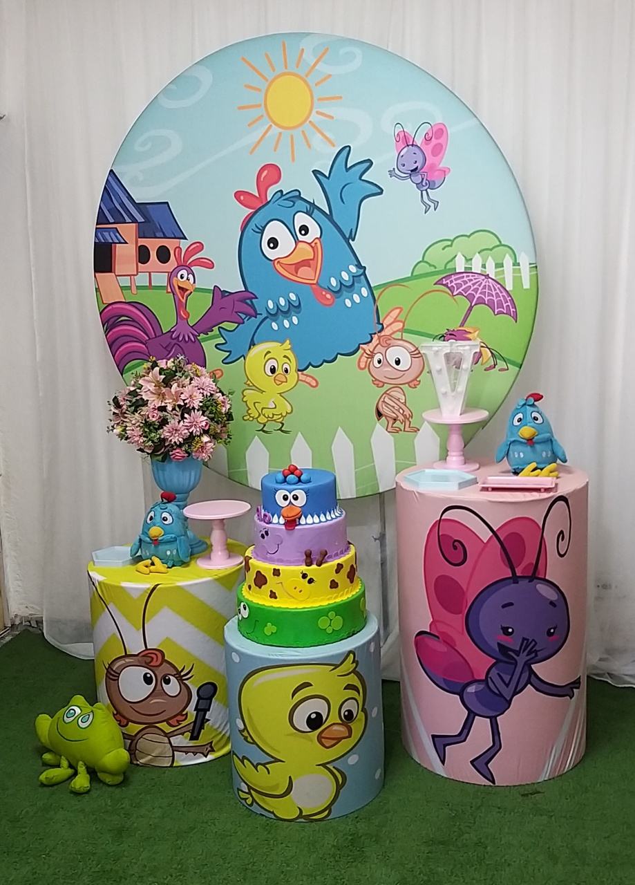 Kit Galiinha Pintadinha  - Elisângela  Ataide Ferreira Gambary 
