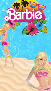 Trio de Capas + Painel Tematicos Pool Party Barbie - CARLOS HENRIQUES DE OLIVEIRA CRESPO 52601125