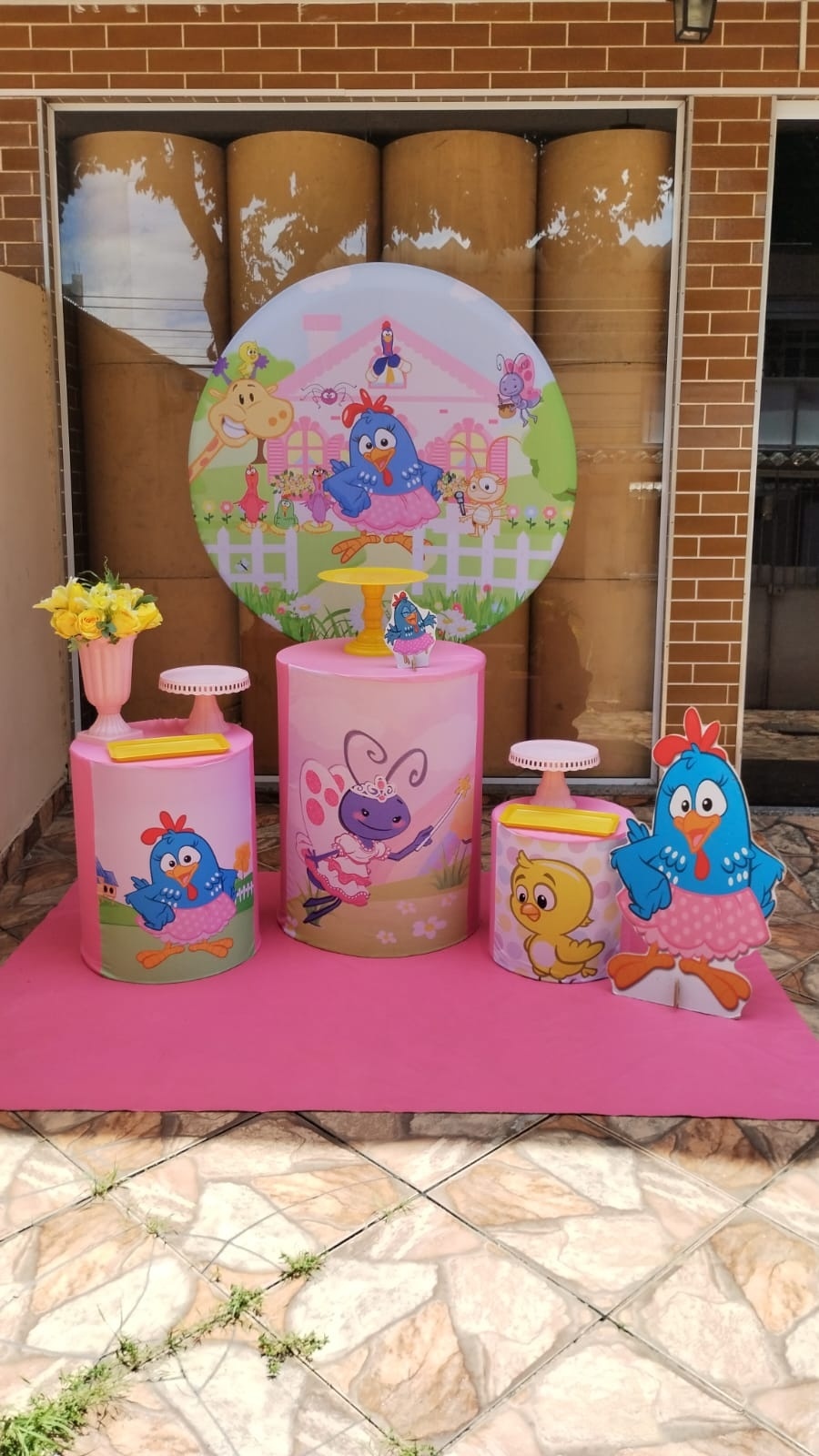 Galinha Pintadinha Rosa - CARLOS HENRIQUES DE OLIVEIRA CRESPO 52601125