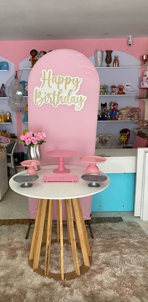 Happy Birthday Romano Rosa - CARLOS HENRIQUES DE OLIVEIRA CRESPO 52601125