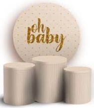 Trio de Capas Slim+ Painel Tematico Oh Baby Bege 1,50 - CARLOS HENRIQUES DE OLIVEIRA CRESPO 52601125