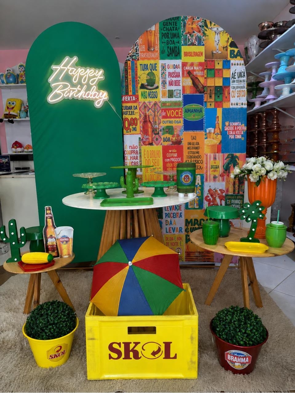 Brasilidade Completo Com Caixa Skol E Romano Verde - CARLOS HENRIQUES DE OLIVEIRA CRESPO 52601125