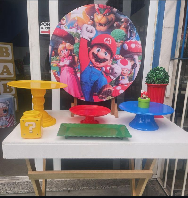 Mini Kit Mario Bros - CARLOS HENRIQUES DE OLIVEIRA CRESPO 52601125