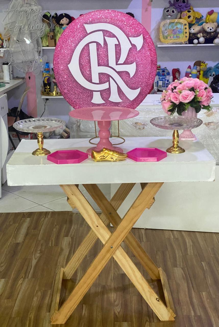 Mini Kit Flamengo Rosa - CARLOS HENRIQUES DE OLIVEIRA CRESPO 52601125