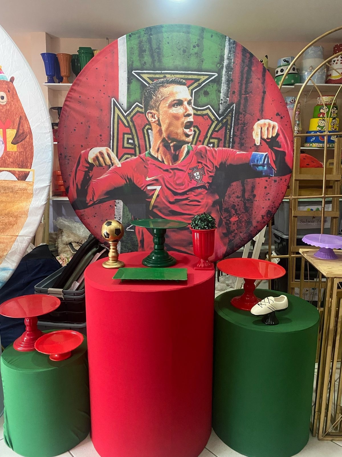 Cr7 Vermelho - CARLOS HENRIQUES DE OLIVEIRA CRESPO 52601125