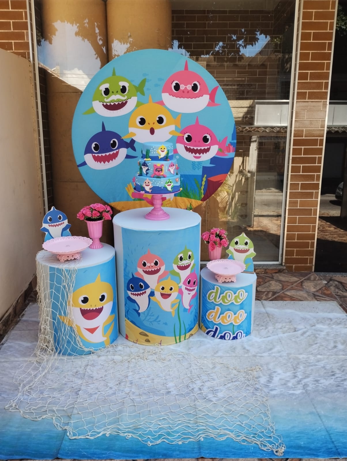 Baby Shark Menina - CARLOS HENRIQUES DE OLIVEIRA CRESPO 52601125