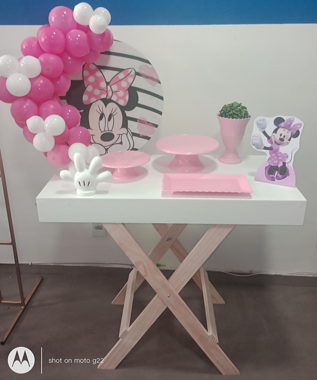 Mini Kit Festa Minie Rosa - CARLOS HENRIQUES DE OLIVEIRA CRESPO 52601125