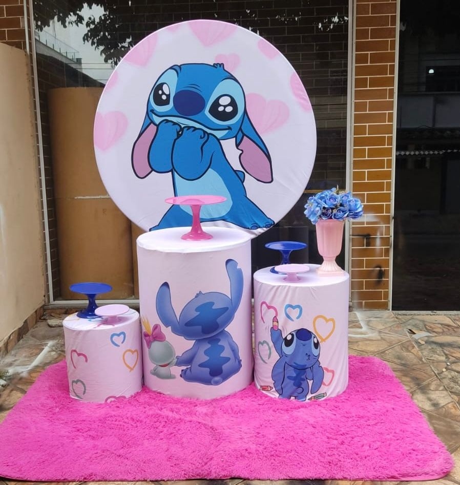 Stitch Rosa - CARLOS HENRIQUES DE OLIVEIRA CRESPO 52601125