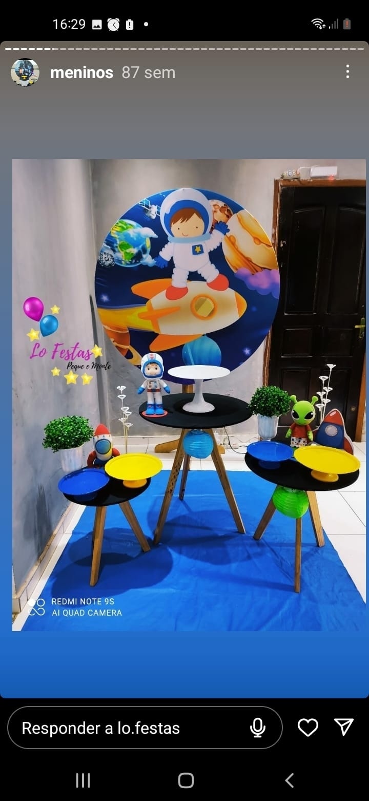 Astronauta Mesa Palito - CARLOS HENRIQUES DE OLIVEIRA CRESPO 52601125