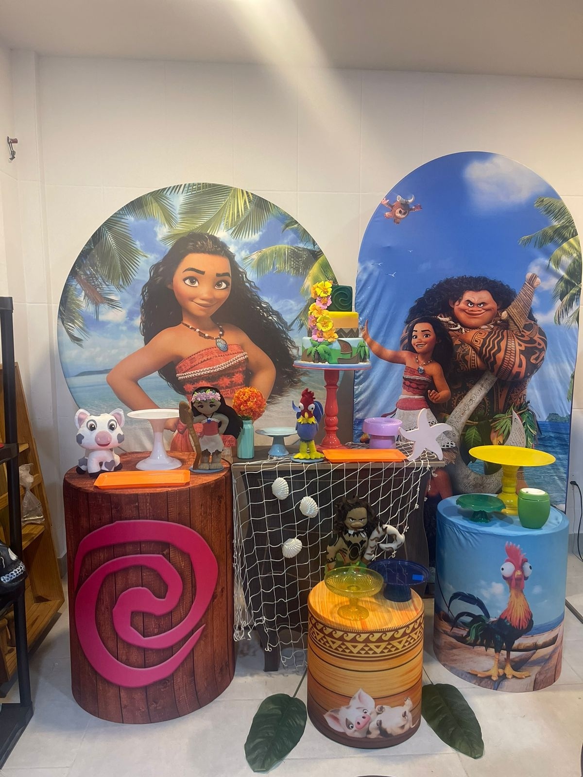 Moana Jovem Com Painel 2 X 1 - CARLOS HENRIQUES DE OLIVEIRA CRESPO 52601125