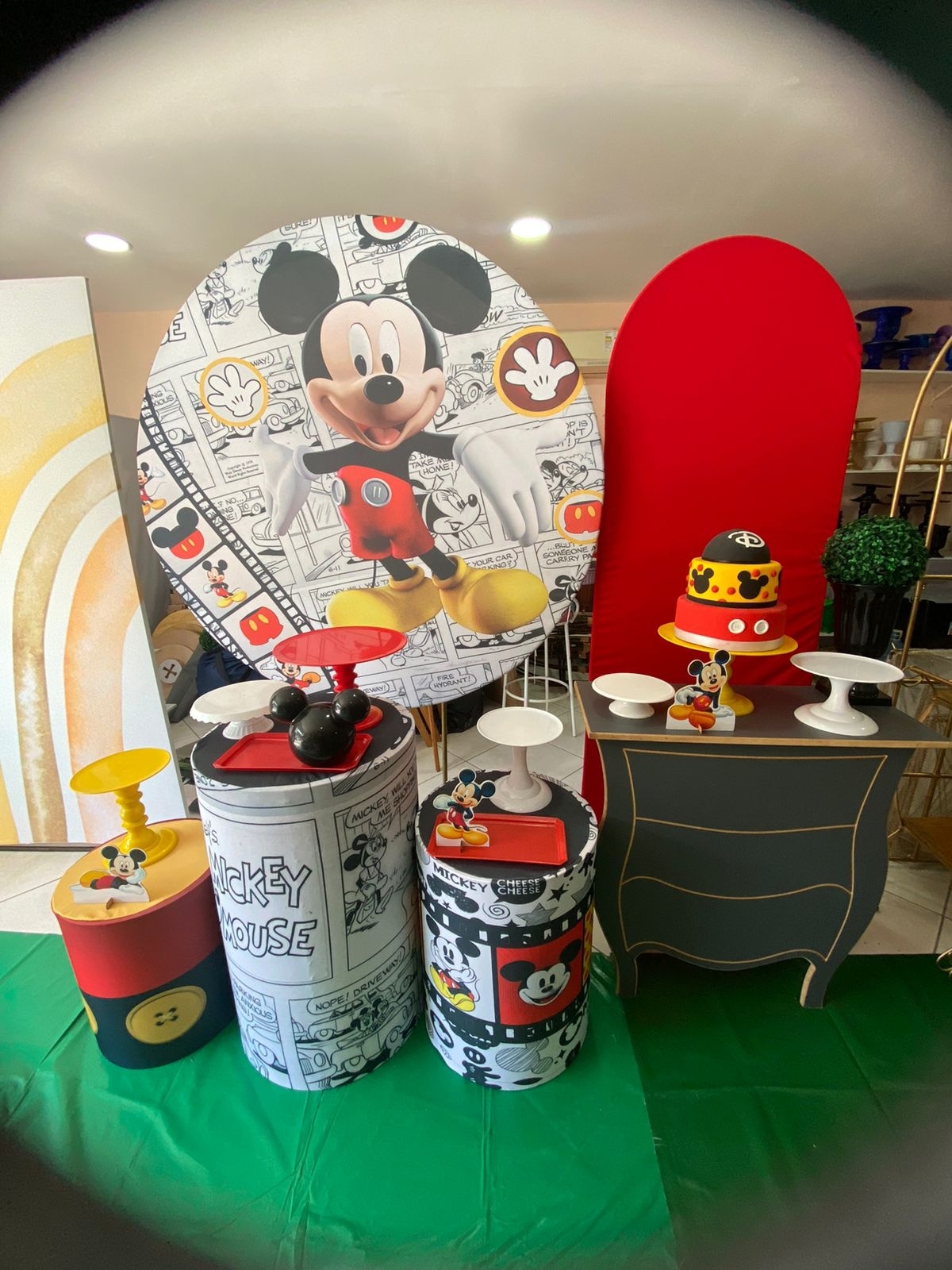 Mickey Com Painel Romano Slim - CARLOS HENRIQUES DE OLIVEIRA CRESPO 52601125