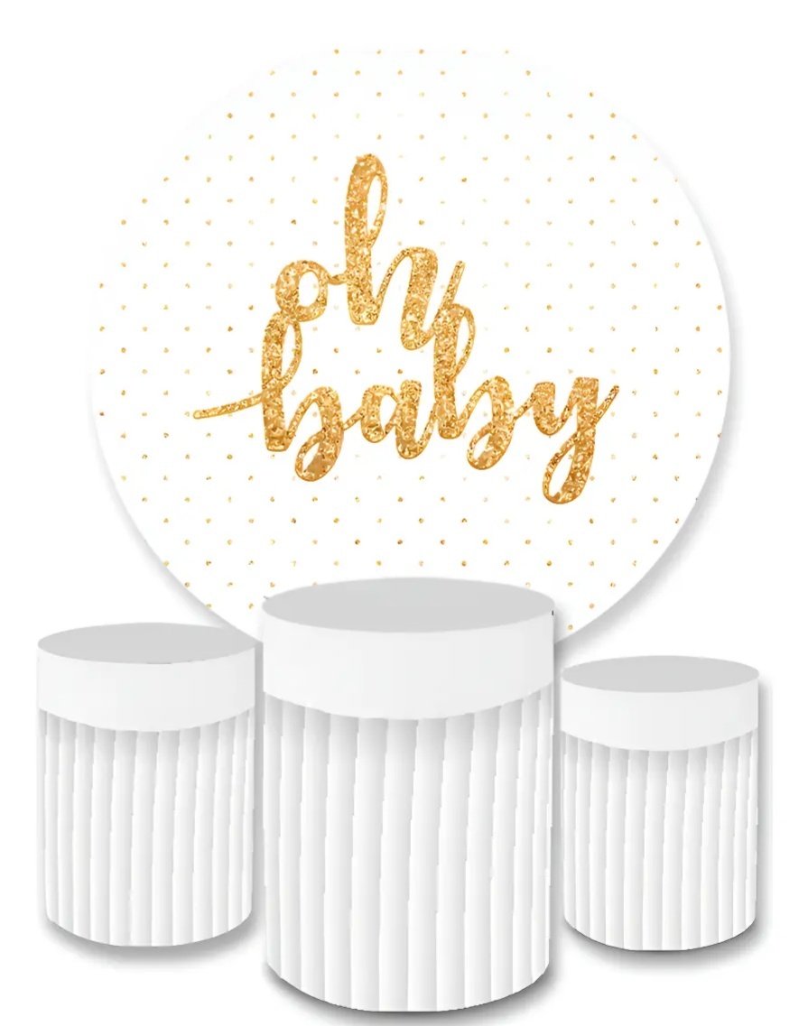 Trio de Capas Slim+ Painel Tematico Oh Baby Branco 1,50 - CARLOS HENRIQUES DE OLIVEIRA CRESPO 52601125