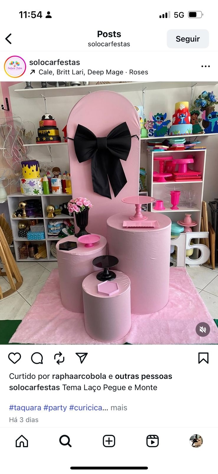 Rosa Com Laço Preto - CARLOS HENRIQUES DE OLIVEIRA CRESPO 52601125