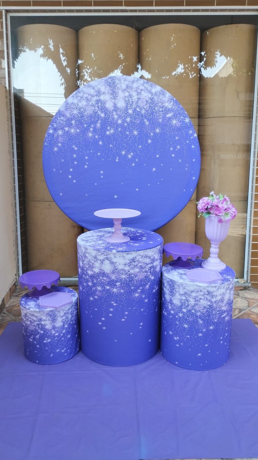 Glitter Roxo - CARLOS HENRIQUES DE OLIVEIRA CRESPO 52601125