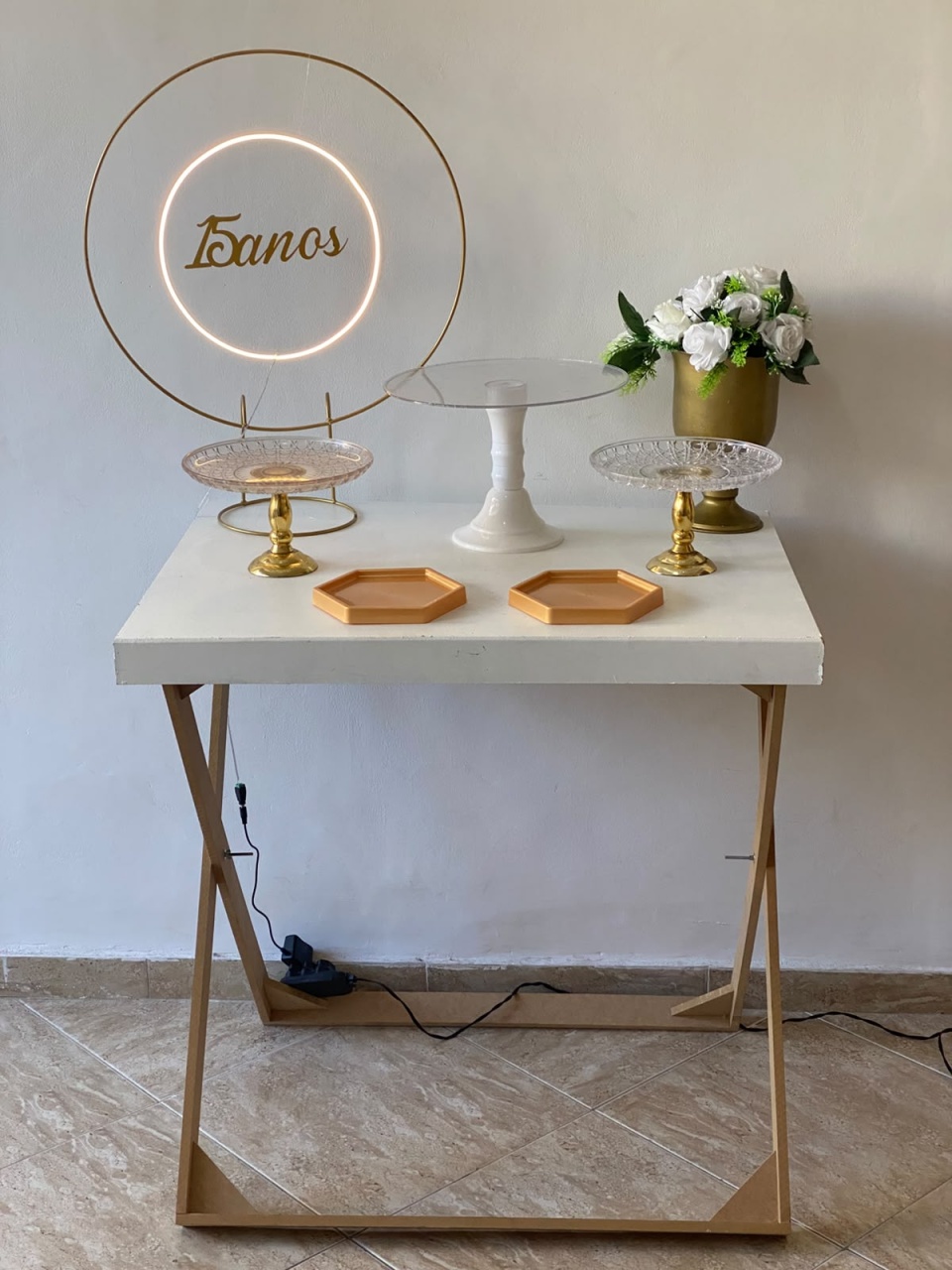 Mini Kit 15 Anos Led Luxo - CARLOS HENRIQUES DE OLIVEIRA CRESPO 52601125